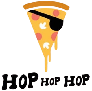 Logo Hop Hop Hop Pizza